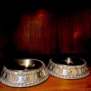 Arthur Court Good Dog Bowls